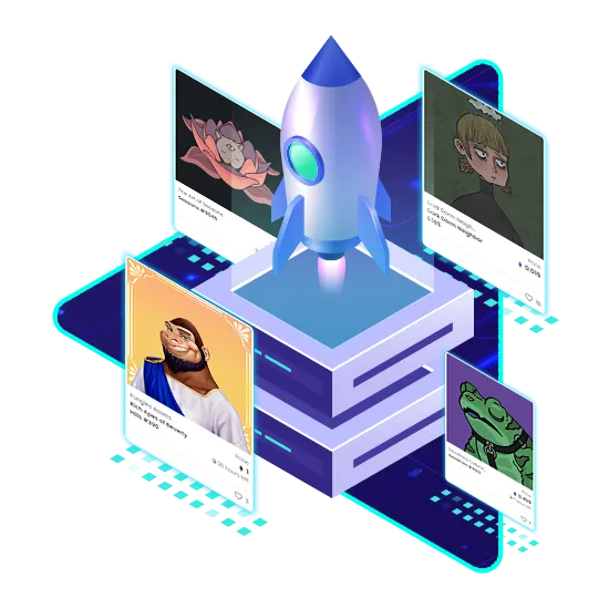 NFT Launchpad Development Services in India - Biovus